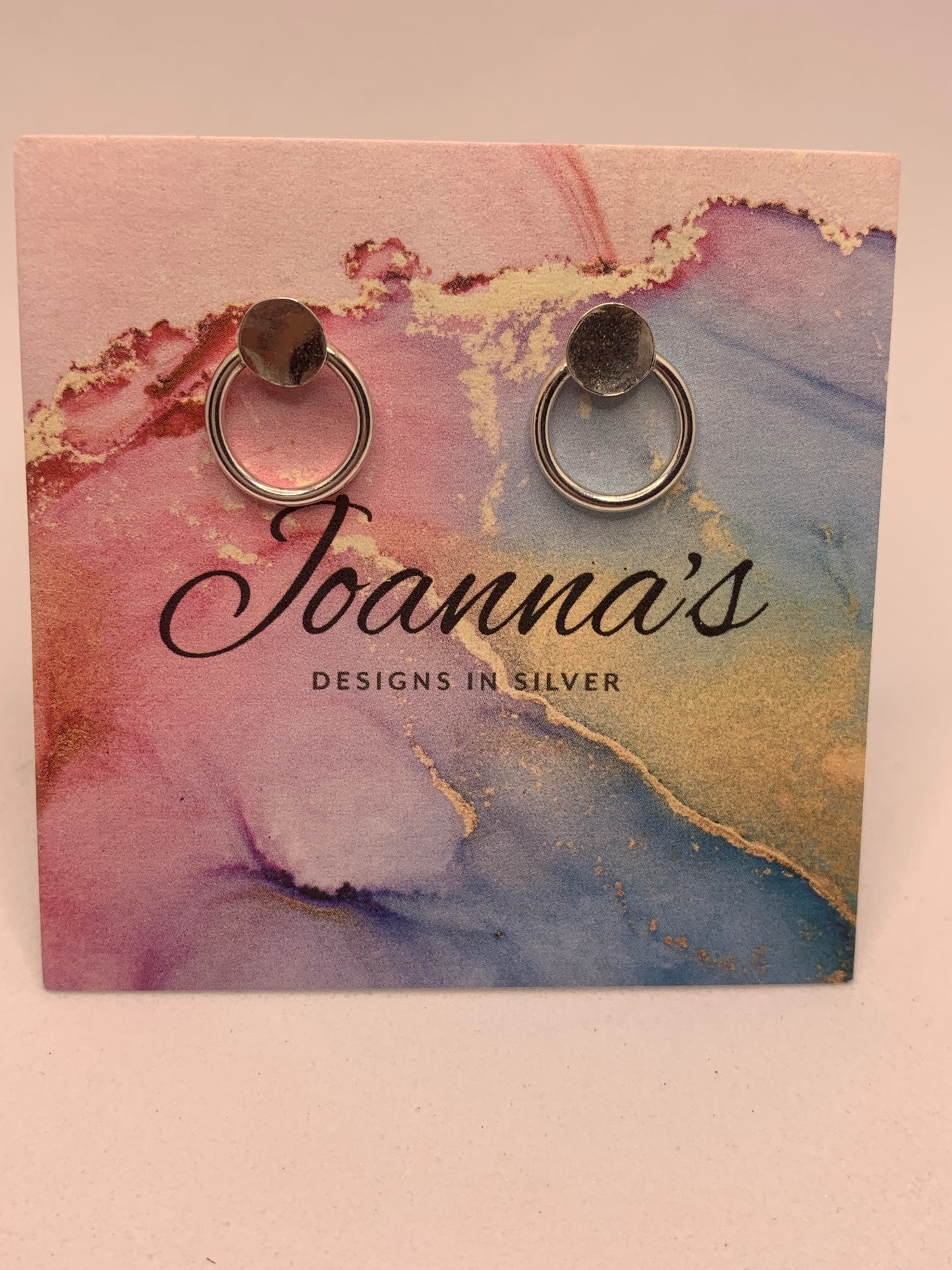 Handmade sterling silver earrings