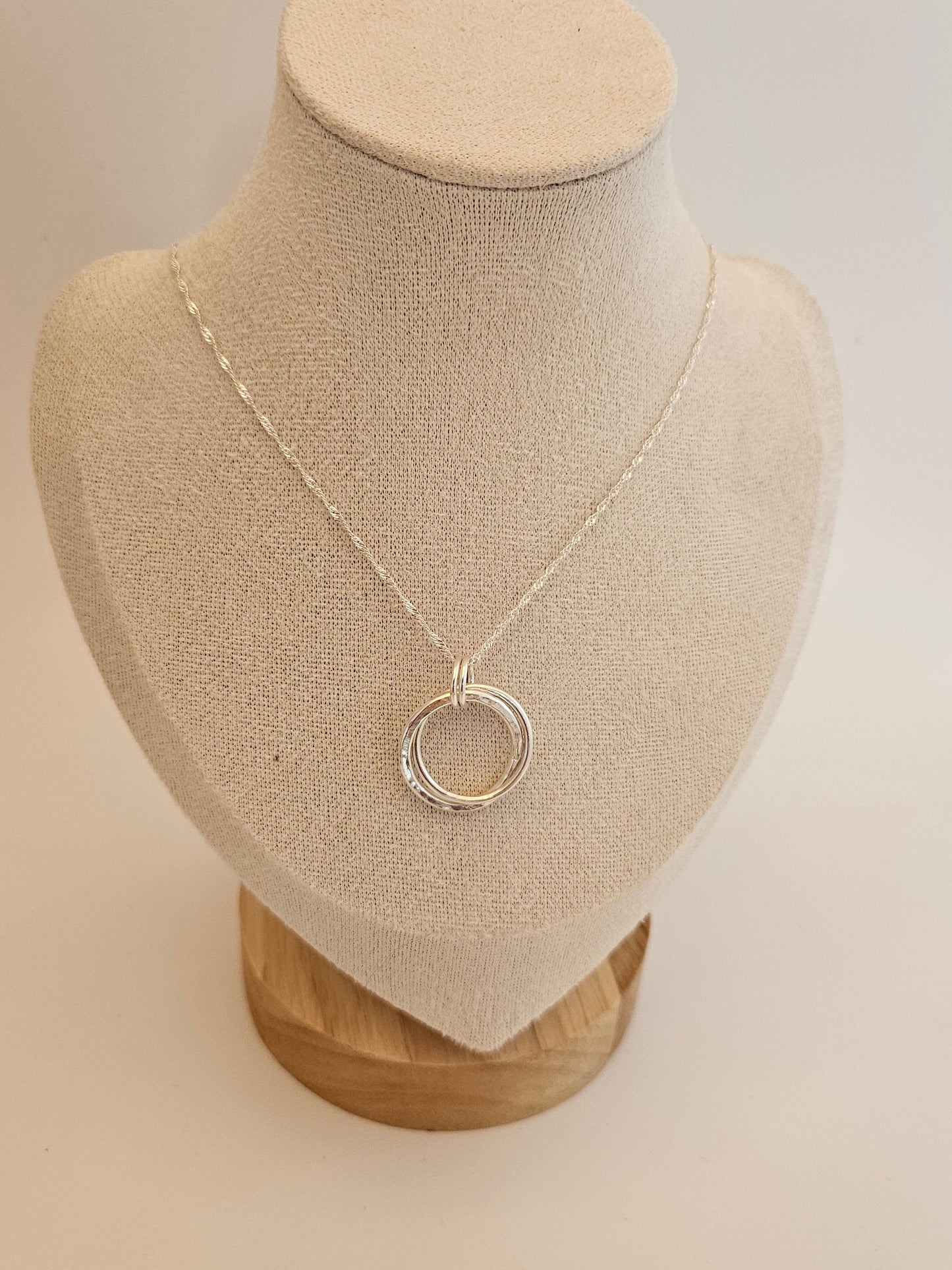 Entwined Circle Pendant