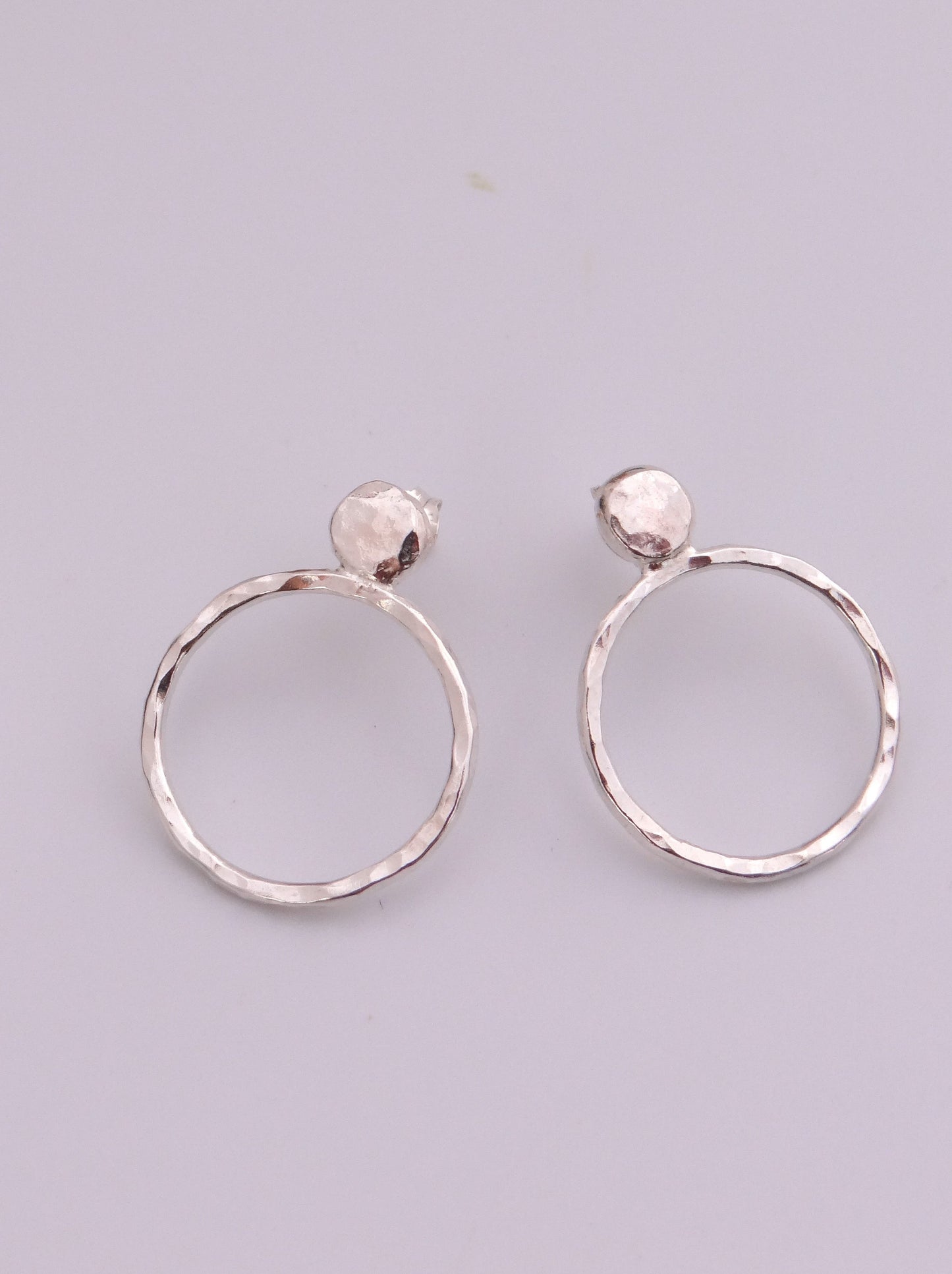Handmade sterling silver earrings
