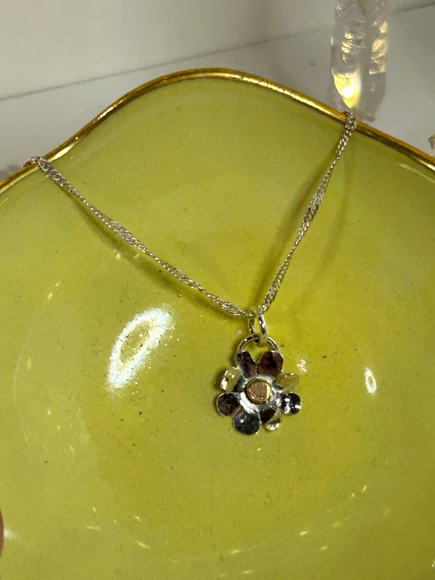 Delicate Flower Pendant