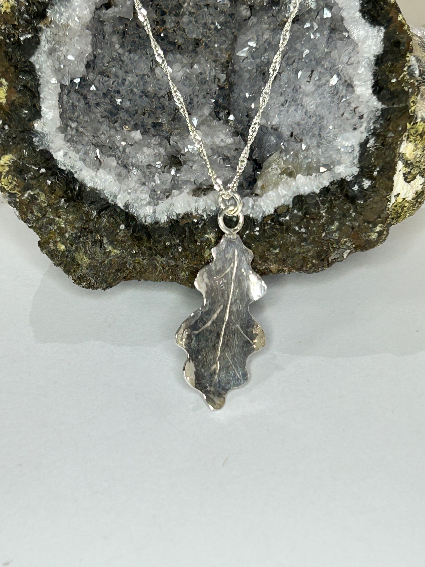 Inspired by Nature Small Oak Leaf Pendant