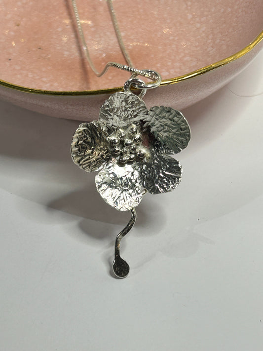 Large Flower Pendant